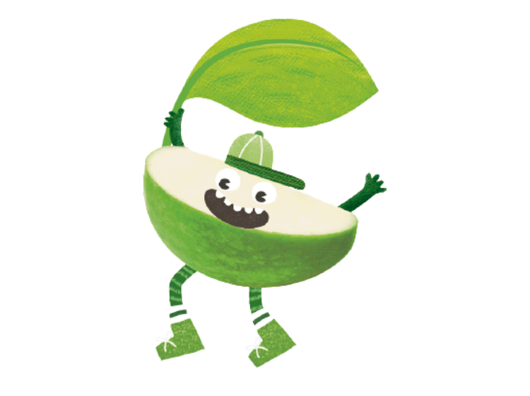 Character Apple Green