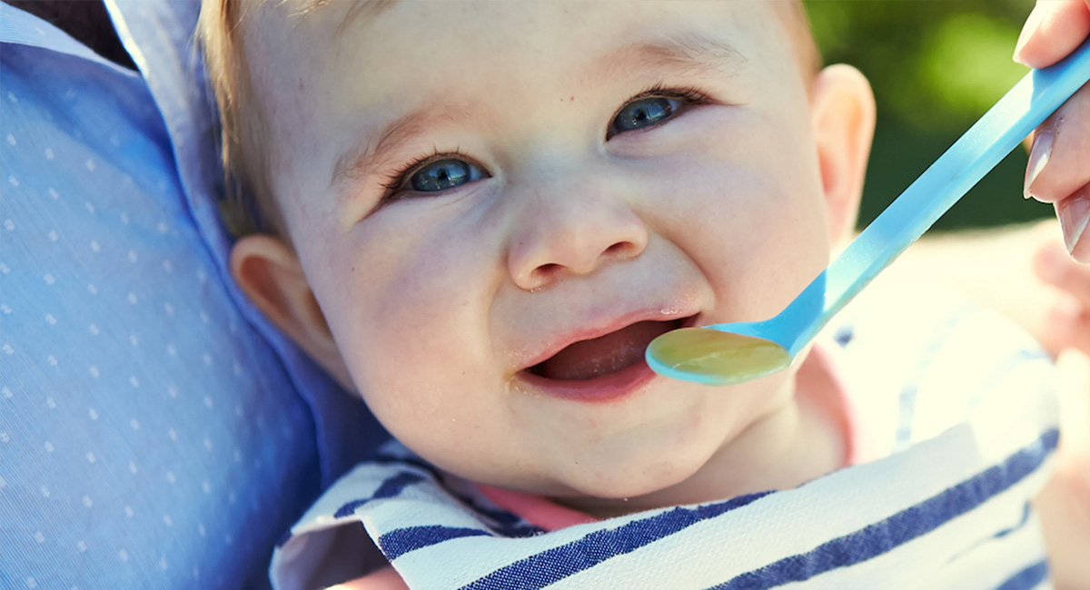 A introdução da fruta a partir dos 4/5 meses